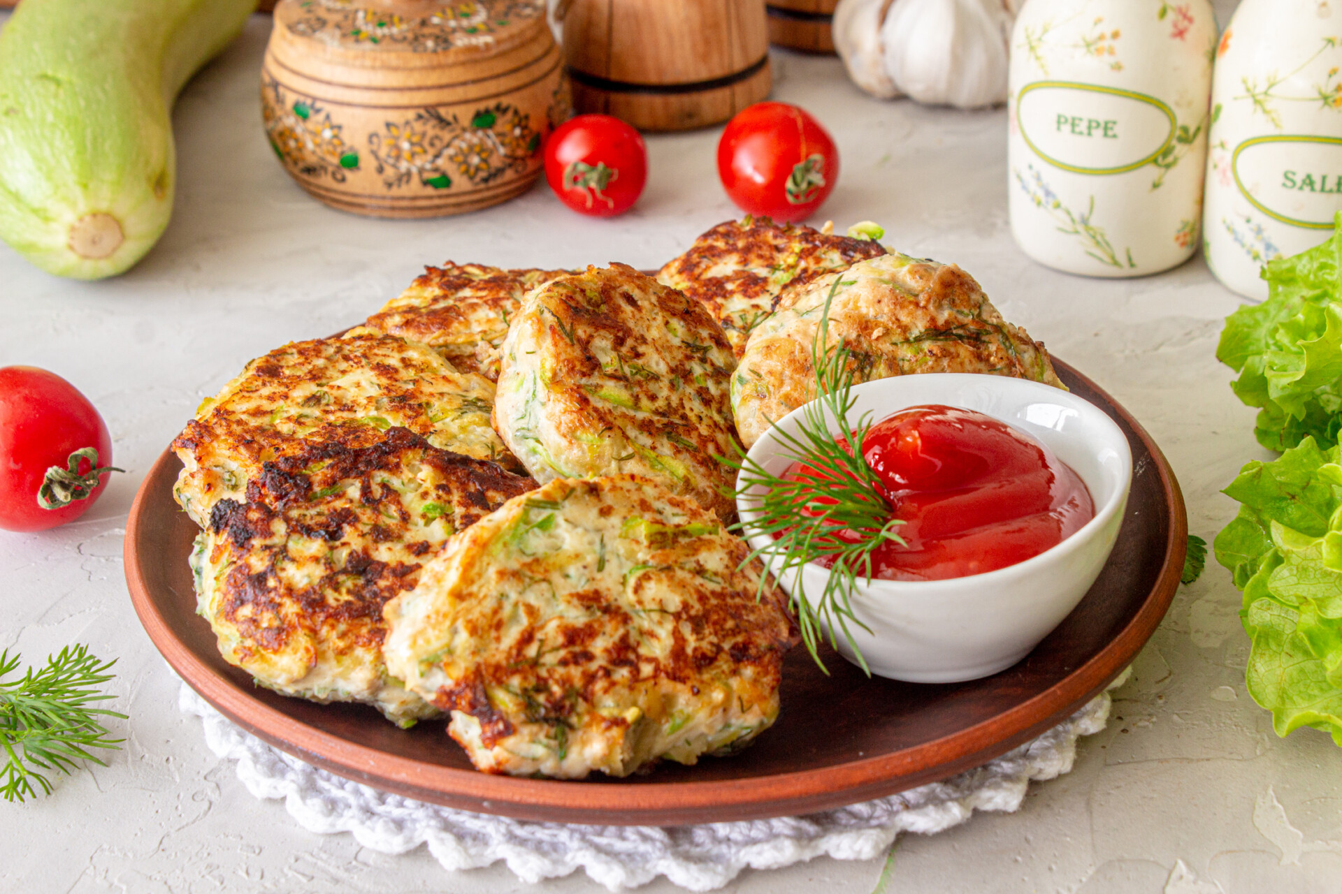 Котлети з кабачком і курячими грудками