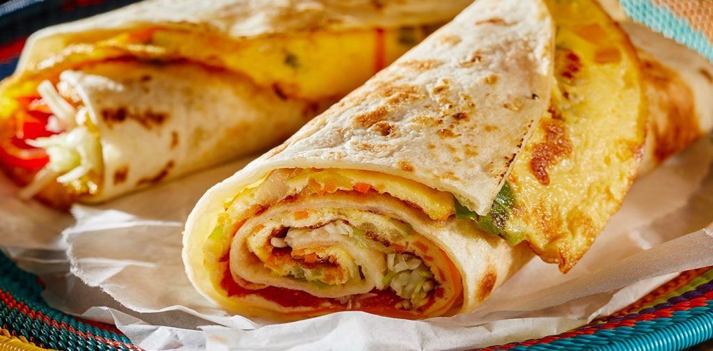 Пісний такос з лаваша