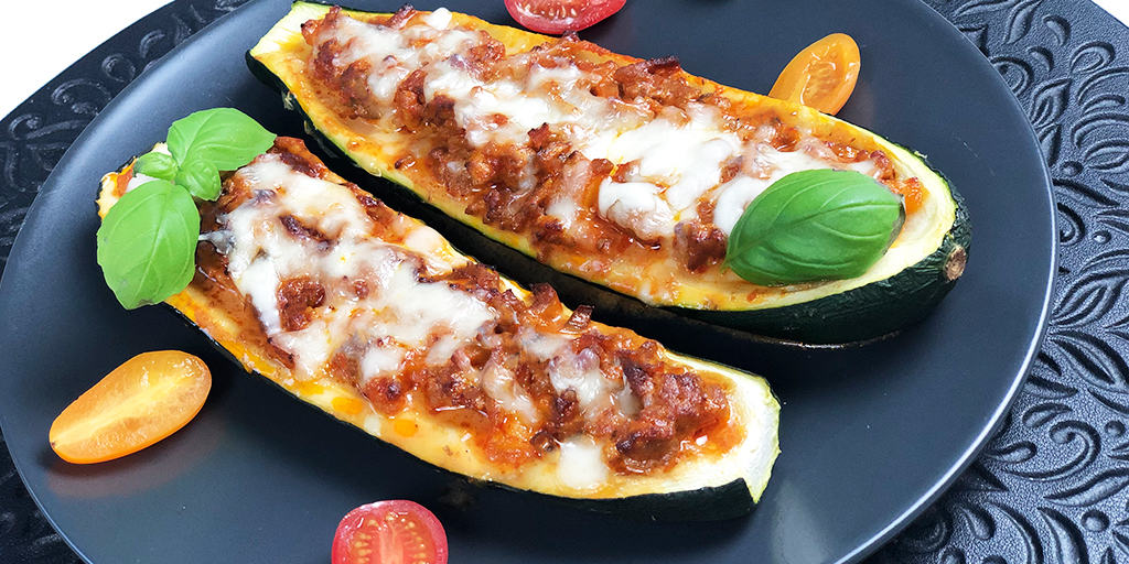 Соковиті фаршировані цукіні з фаршем