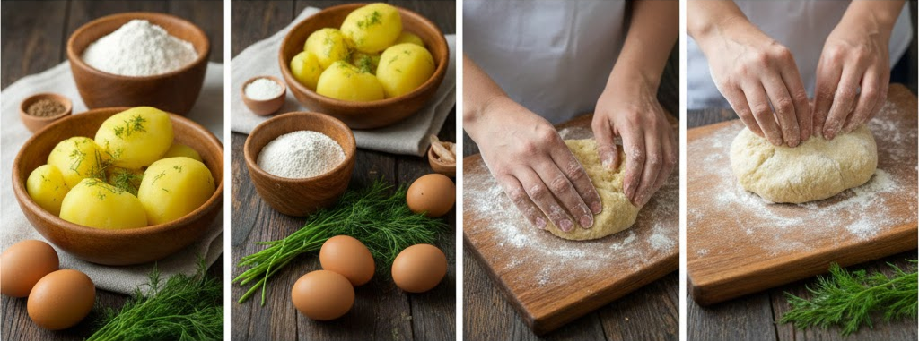 рецепт картопляних пиріжків по-карпатськи з сиром