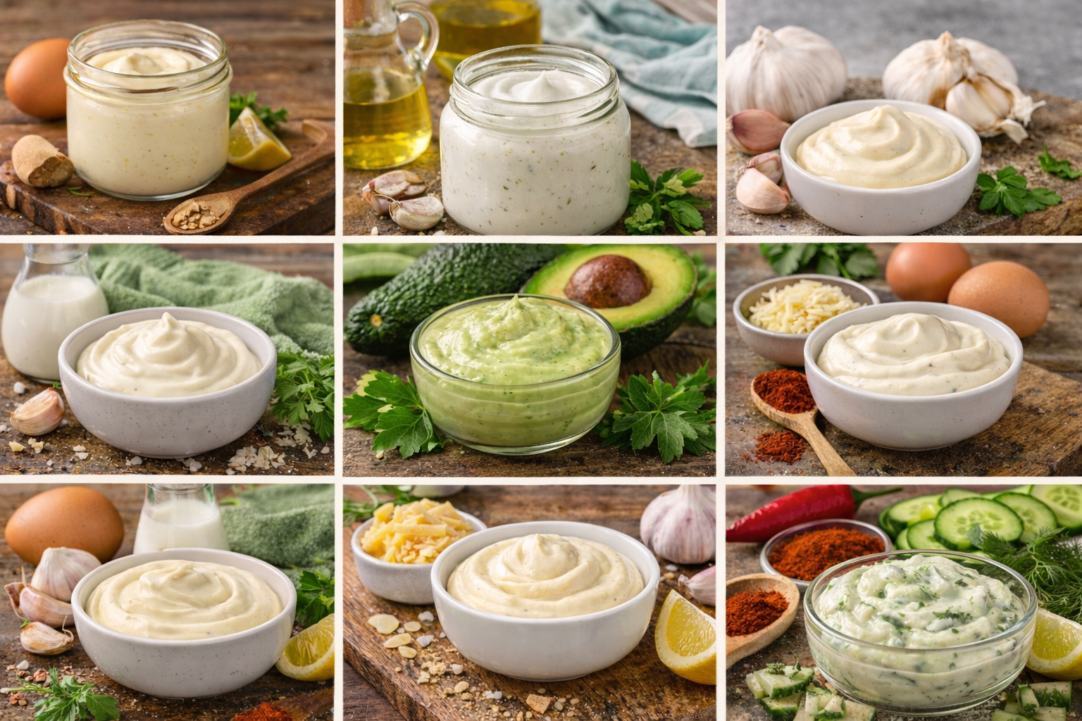 🥣 ТОП-10 домашніх майонезів: покрокові рецепти + калорійність