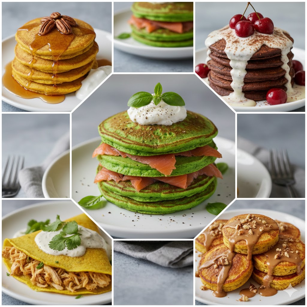 🥞 ТОП-5 незвичних рецептів млинців: від шпинатних до шоколадних з кавою