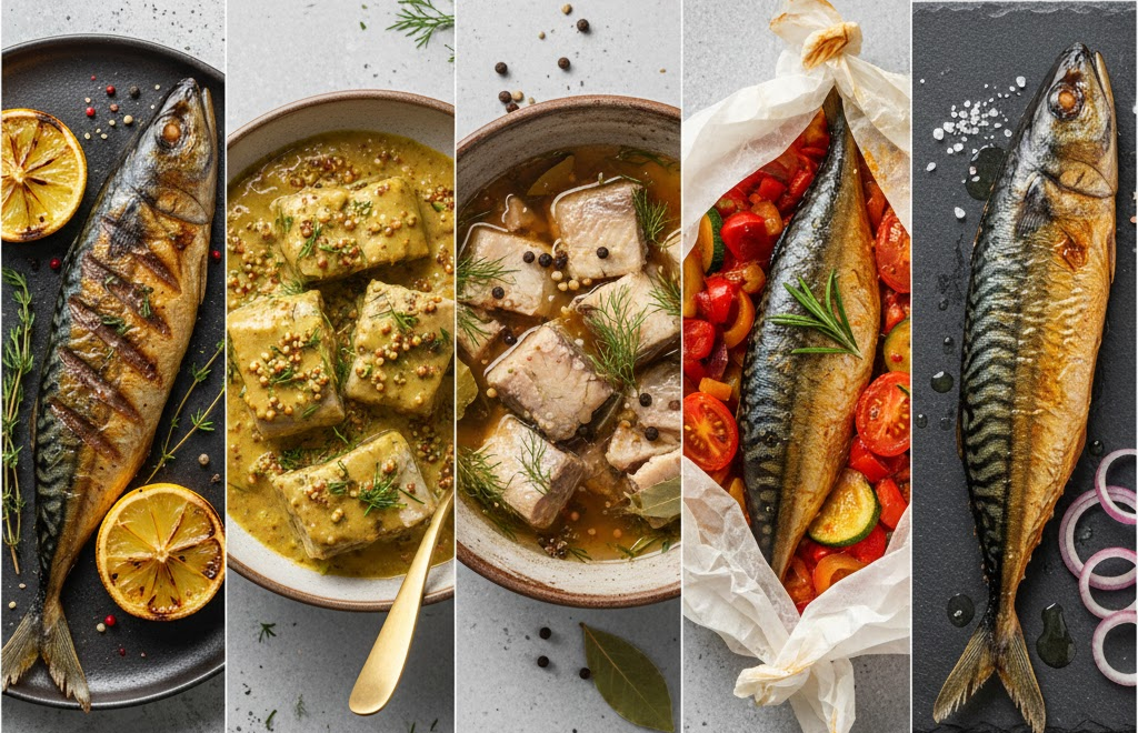 ТОП-5 способів приготування скумбрії: запечена, копчена, маринована