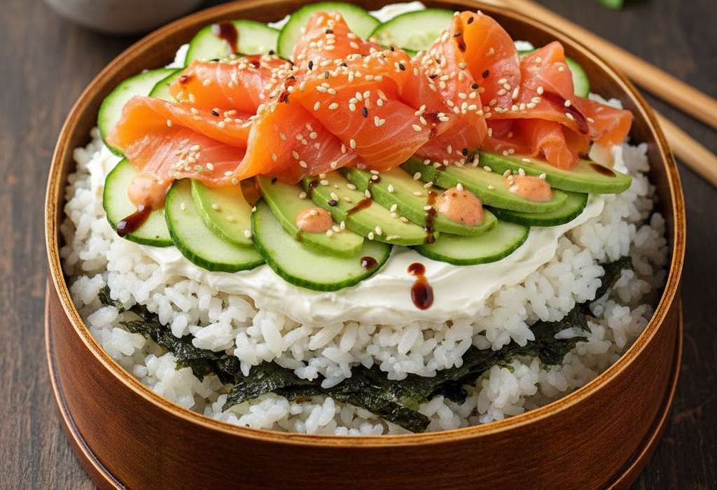 🍣 Ледачі суші – простий рецепт у домашніх умовах за 15 хвилин