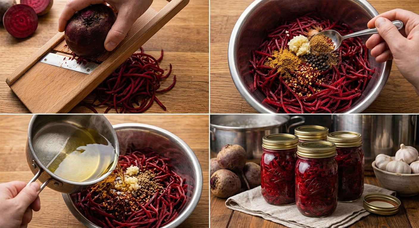 Буряк по-корейськи на зиму