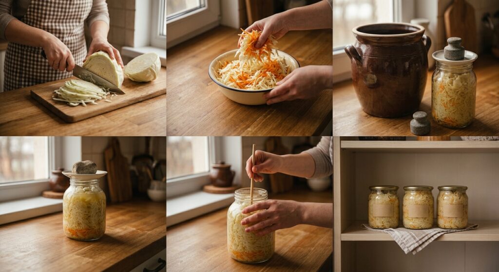 🥬 Хрустка маринована капуста на зиму: розширений покроковий рецепт